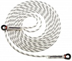 Silver 10,5 mm with end loops 20 m